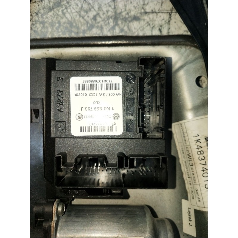 Recambio de elevalunas delantero izquierdo para volkswagen golf v (1k1) 1.9 tdi referencia OEM IAM 1K0959701AK 402113A 5P