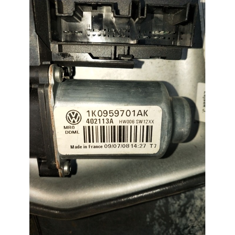 Recambio de elevalunas delantero izquierdo para volkswagen golf v (1k1) 1.9 tdi referencia OEM IAM 1K0959701AK 402113A 5P