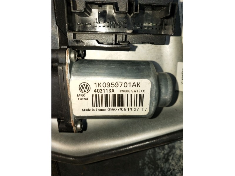 Recambio de elevalunas delantero izquierdo para volkswagen golf v (1k1) 1.9 tdi referencia OEM IAM 1K0959701AK 402113A 5P