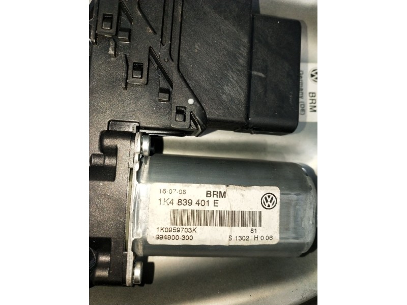 Recambio de elevalunas trasero derecho para volkswagen golf v (1k1) 1.9 tdi referencia OEM IAM 1K4839401E 1K0959703K 5P