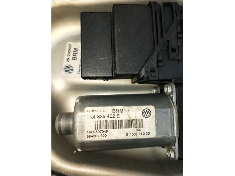 Recambio de elevalunas trasero derecho para volkswagen golf v (1k1) 1.9 tdi referencia OEM IAM 1K4839402E 1K0959704K 5P