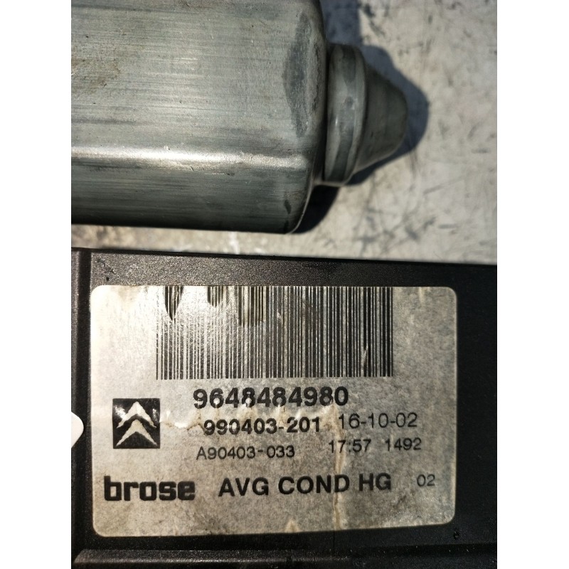 Recambio de elevalunas delantero izquierdo para citroën c5 i break (de_) 2.0 hdi (derhzb, derhze) referencia OEM IAM 9648484980 