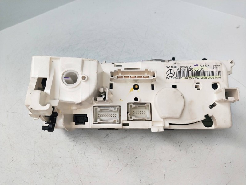 Recambio de mando calefaccion / aire acondicionado para mercedes clase b (w245) 1.5 cat referencia OEM IAM A1698300585  