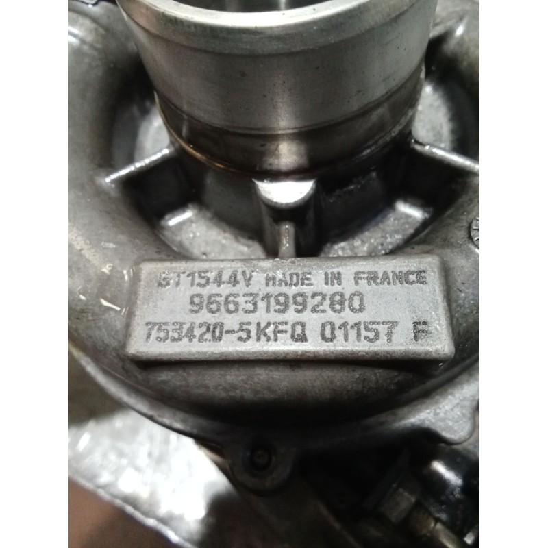 Recambio de turbocompresor para citroën c5 ii break (re_) 1.6 hdi (re9hzc, re9hyb) referencia OEM IAM 9663199280 7534205KFQ 