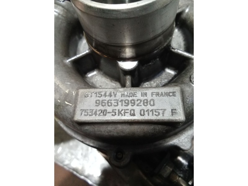 Recambio de turbocompresor para citroën c5 ii break (re_) 1.6 hdi (re9hzc, re9hyb) referencia OEM IAM 9663199280 7534205KFQ 