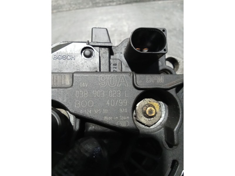 Recambio de alternador para seat cordoba (6k1, 6k2) 1.9 tdi referencia OEM IAM 038903023L 90A 
