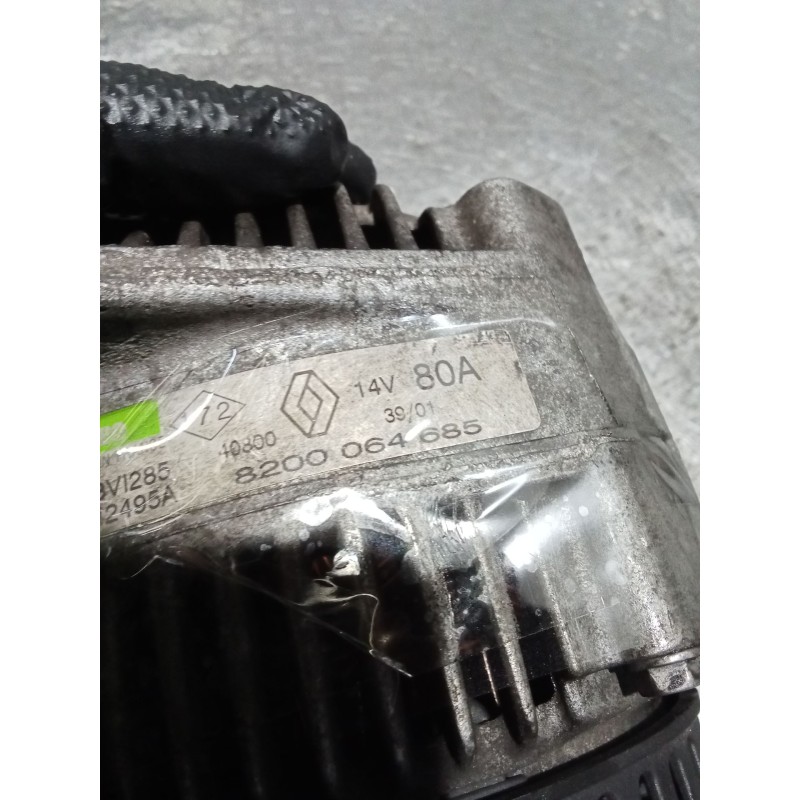 Recambio de alternador para renault megane i classic (la0/1_) 1.9 dti (la1u) referencia OEM IAM 8200064685 80A 