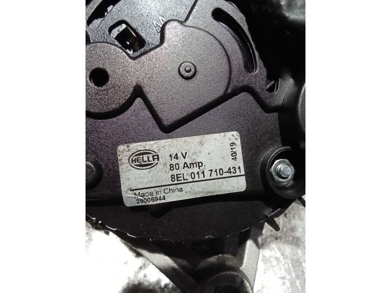 Recambio de alternador para peugeot partner monospace (5_, g_) 1.9 d referencia OEM IAM 8EL´011710431 80A 