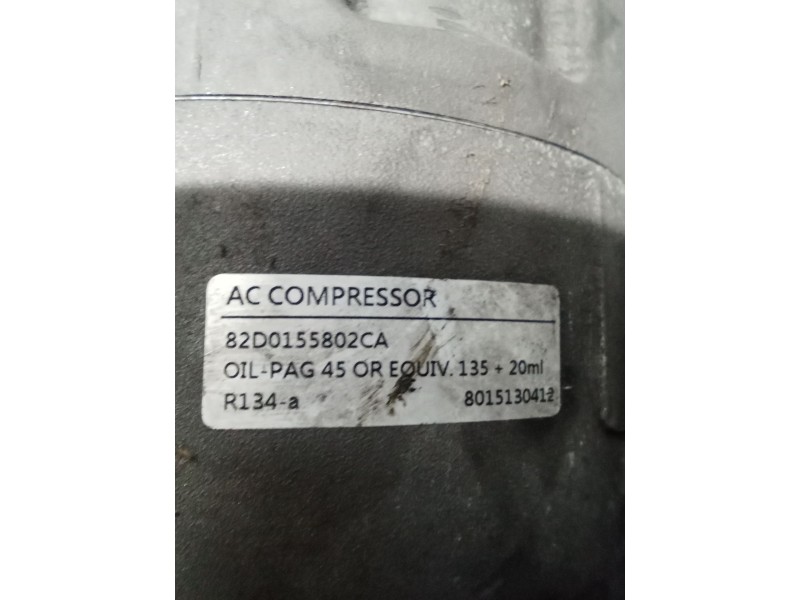 Recambio de compresor aire acondicionado para opel zafira / zafira family b (a05) 1.9 cdti (m75) referencia OEM IAM 82D0155802CA
