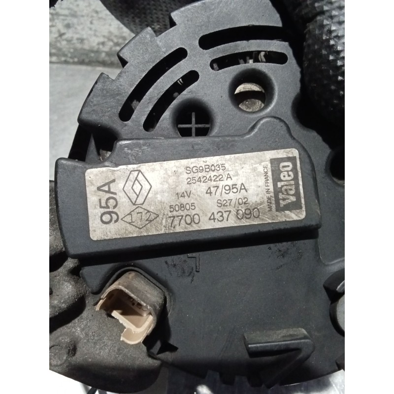 Recambio de alternador para renault clio ii (bb_, cb_) 1.2 16v (bb05, bb0w, bb11, bb27, bb2t, bb2u, bb2v, cb05,... referencia OE