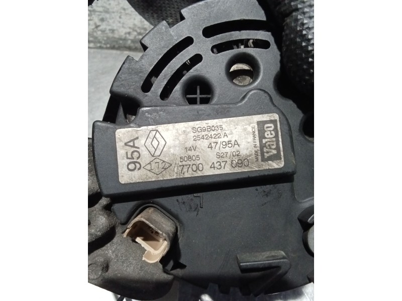 Recambio de alternador para renault clio ii (bb_, cb_) 1.2 16v (bb05, bb0w, bb11, bb27, bb2t, bb2u, bb2v, cb05,... referencia OE