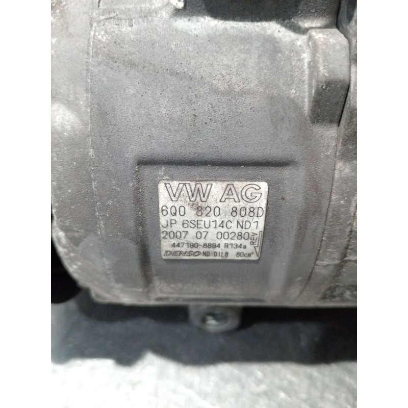 Recambio de compresor aire acondicionado para volkswagen polo iv (9n_, 9a_) 1.4 tdi referencia OEM IAM 4471908894  