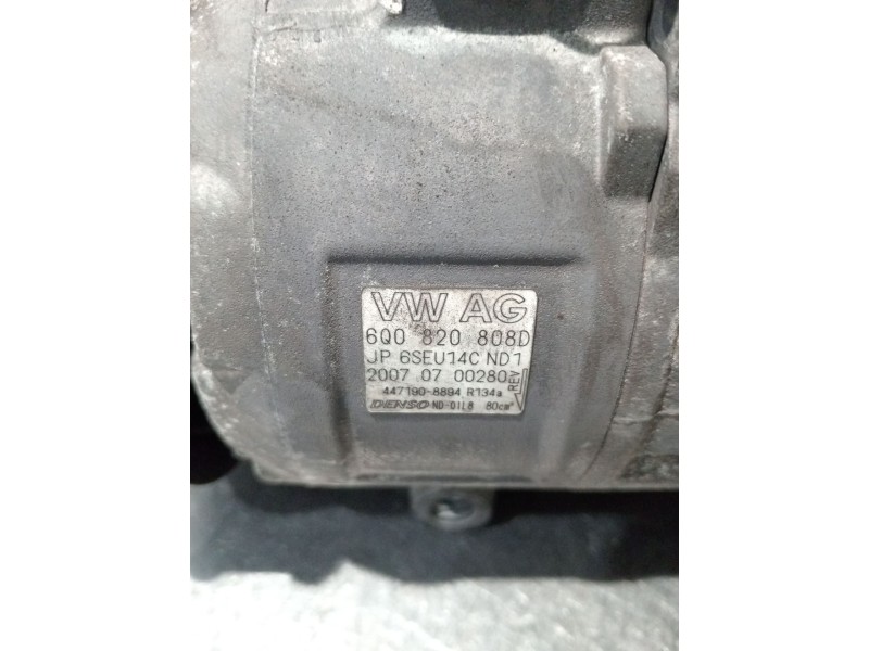 Recambio de compresor aire acondicionado para volkswagen polo iv (9n_, 9a_) 1.4 tdi referencia OEM IAM 4471908894  