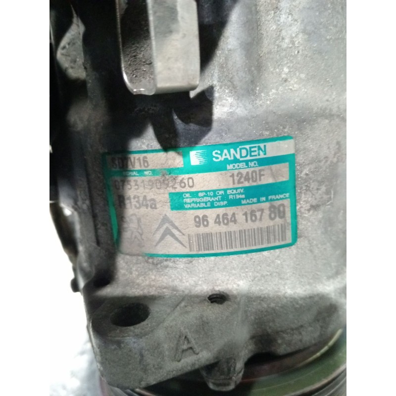 Recambio de compresor aire acondicionado para citroën c5 i break (de_) 2.0 hdi (derhzb, derhze) referencia OEM IAM 9646416780  