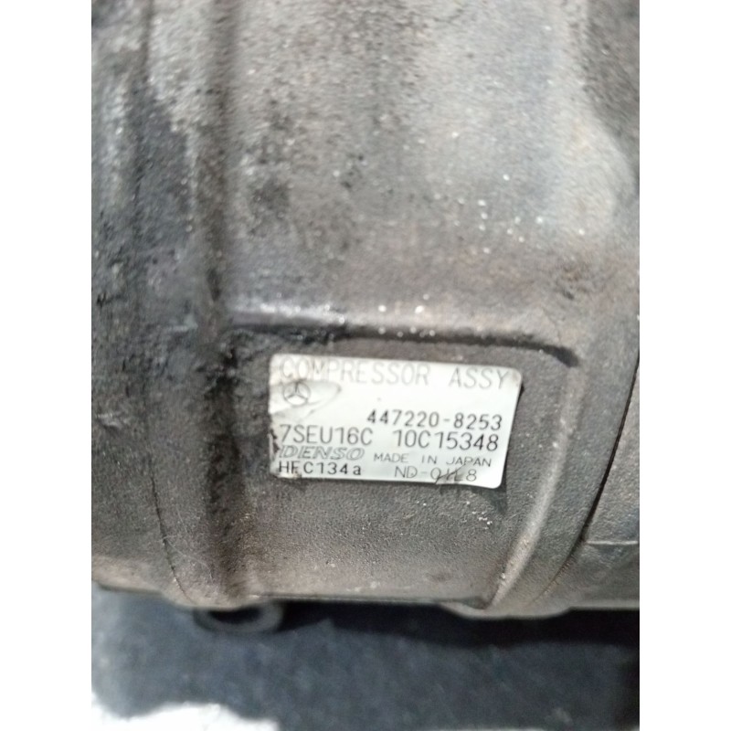 Recambio de compresor aire acondicionado para mercedes-benz clase m (w163) ml 320 (163.154) referencia OEM IAM 4472208253  