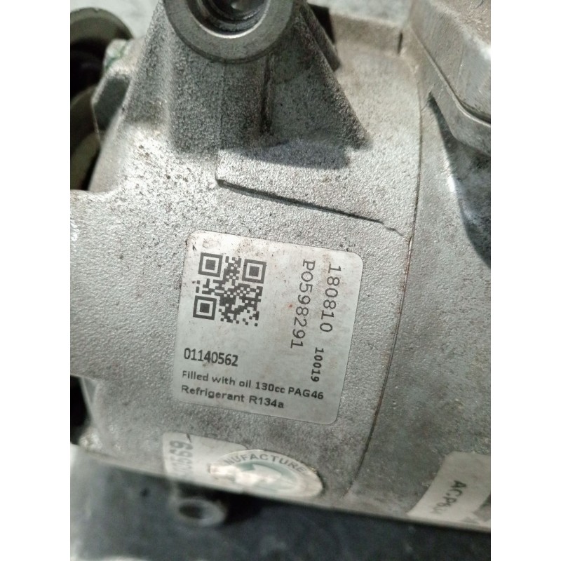 Recambio de compresor aire acondicionado para volkswagen golf v (1k1) 1.9 tdi referencia OEM IAM 6571808 P0598291 01140562