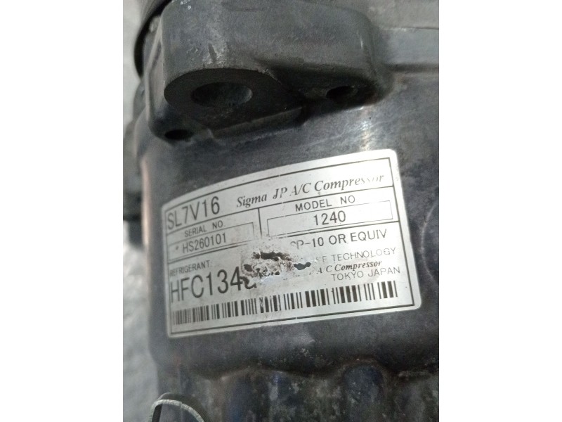Recambio de compresor aire acondicionado para peugeot 406 (8b) 2.0 hdi 110 referencia OEM IAM SL7V16  