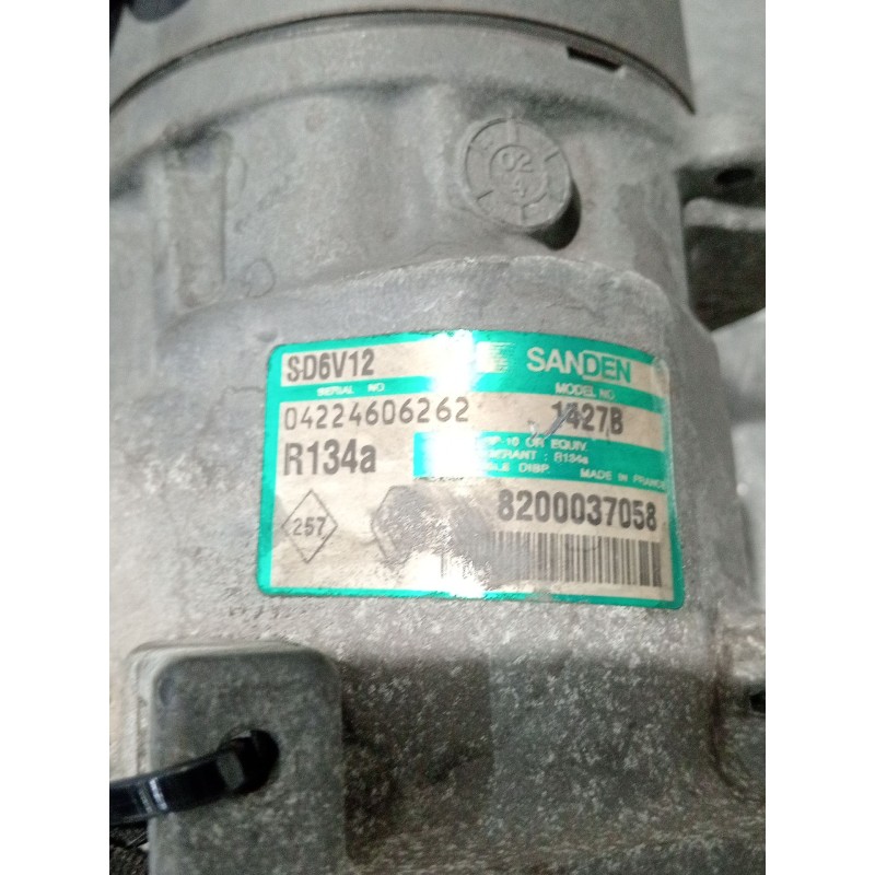 Recambio de compresor aire acondicionado para renault clio ii (bb_, cb_) 1.2 16v (bb05, bb0w, bb11, bb27, bb2t, bb2u, bb2v, cb05