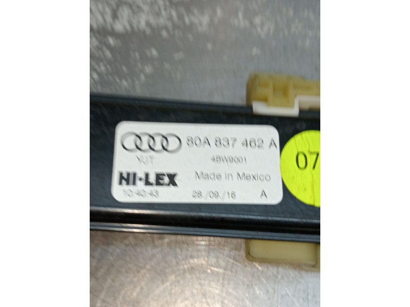 Recambio de elevalunas delantero derecho para audi q5 (fyb, fyg) 2.0 tdi quattro referencia OEM IAM 80A837462A 5P 