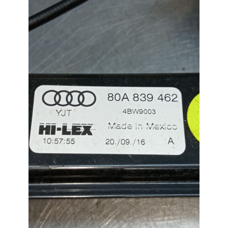Recambio de elevalunas trasero derecho para audi q5 (fyb, fyg) 2.0 tdi quattro referencia OEM IAM 80A83942 5P 