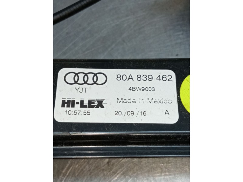 Recambio de elevalunas trasero derecho para audi q5 (fyb, fyg) 2.0 tdi quattro referencia OEM IAM 80A83942 5P 
