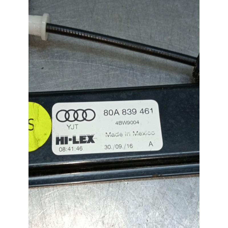 Recambio de elevalunas trasero izquierdo para audi q5 (fyb, fyg) 2.0 tdi quattro referencia OEM IAM 80A839461 5P 