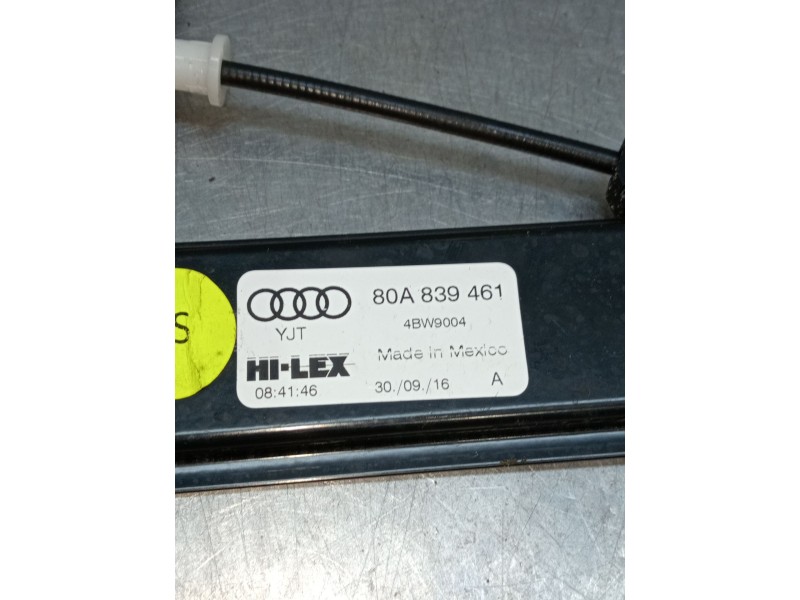 Recambio de elevalunas trasero izquierdo para audi q5 (fyb, fyg) 2.0 tdi quattro referencia OEM IAM 80A839461 5P 