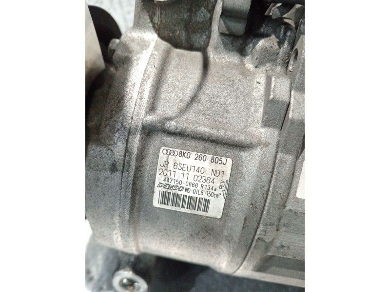 Recambio de compresor aire acondicionado para audi a5 sportback (8t) 3.0 tdi (150kw) referencia OEM IAM 8K0260805J JR6SEU14C 