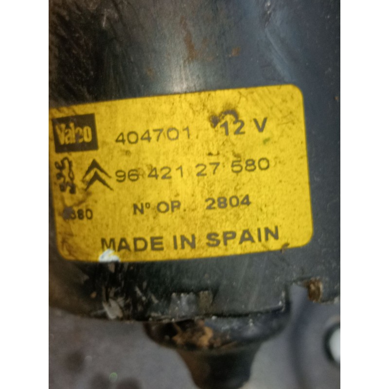 Recambio de motor limpia delantero para peugeot partner monospace (5_, g_) 1.9 d referencia OEM IAM 9642127580  