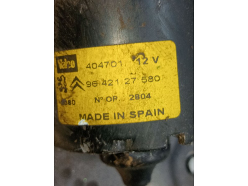 Recambio de motor limpia delantero para peugeot partner monospace (5_, g_) 1.9 d referencia OEM IAM 9642127580  