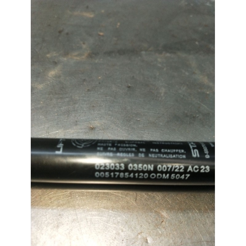 Recambio de amortiguadores maletero / porton para fiat 500 312 1.0 hybrid referencia OEM IAM 0230330350N  