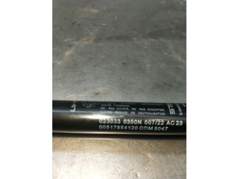 Recambio de amortiguadores maletero / porton para fiat 500 312 1.0 hybrid referencia OEM IAM 0230330350N  