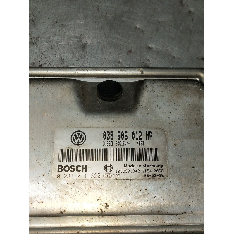 Recambio de centralita motor uce para seat cordoba (6l2) 1.9 sdi referencia OEM IAM 0281011320 038906012HP 
