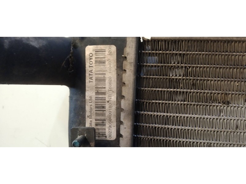 Recambio de radiador agua para tata indica 1.4 d referencia OEM IAM   
