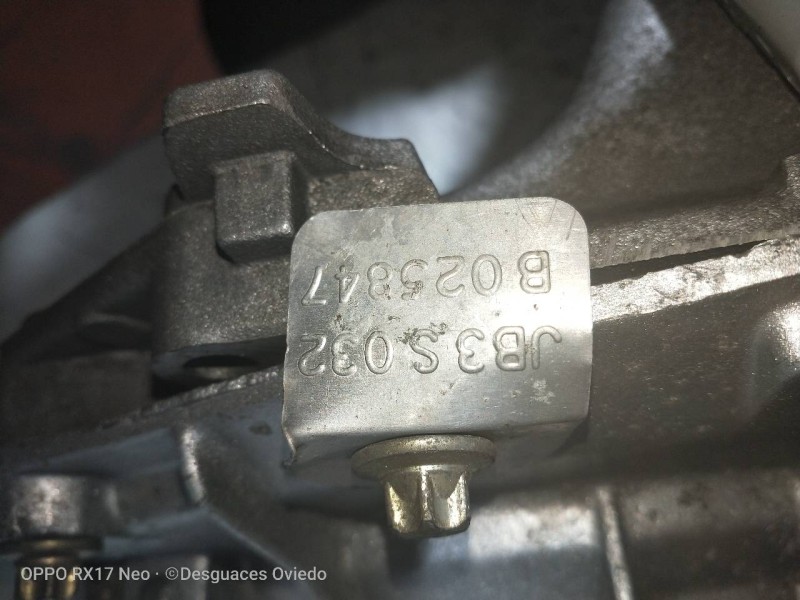 Recambio de caja cambios para renault laguna (b56) 1.8 mono cat referencia OEM IAM JB3S032  B025847