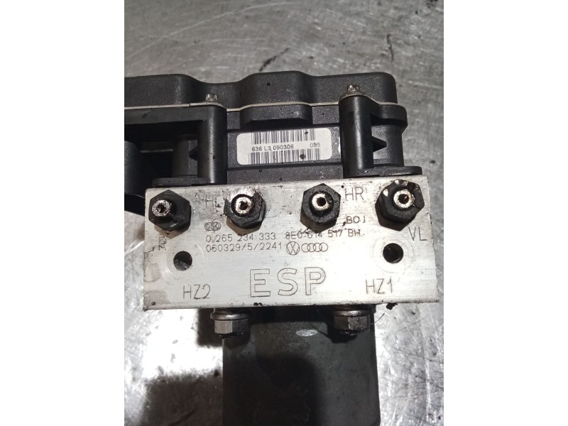 Recambio de abs para audi a4 b7 (8ec) 3.0 tdi quattro referencia OEM IAM 0265234333 8E0614517BH 