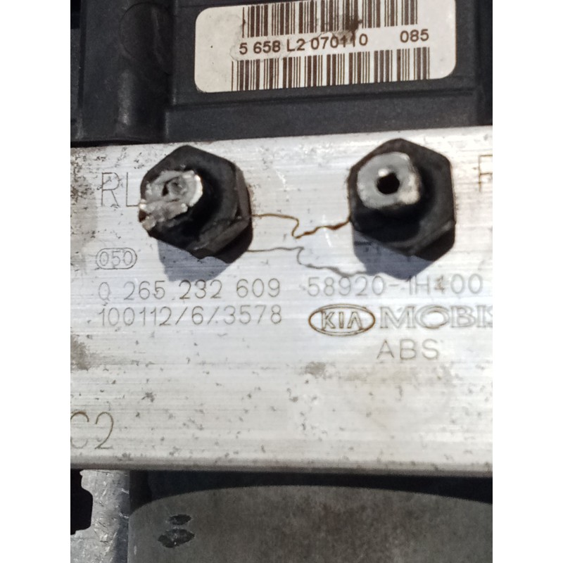 Recambio de abs para kia cee´d hatchback (ed) 1.6 crdi 90 referencia OEM IAM O265800972 265232609 589201H400