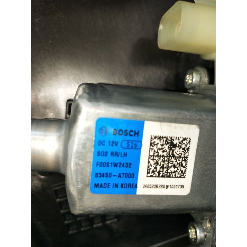 Recambio de elevalunas trasero izquierdo para kia niro ii (sg2) 1.6 gdi hybrid referencia OEM IAM 83450AT000 F00S1W2432 5P