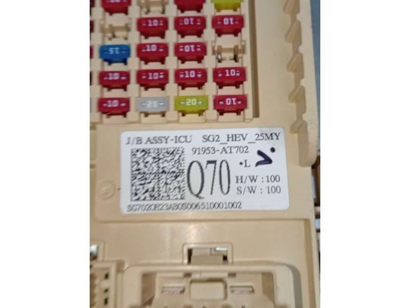 Recambio de caja reles / fusibles para kia niro ii (sg2) 1.6 gdi hybrid referencia OEM IAM 91953AT702 SG2HEV25MY 