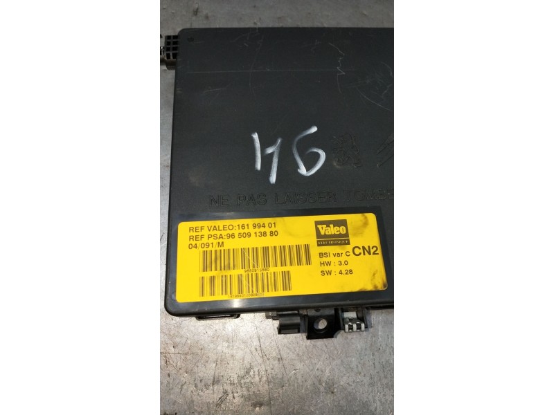 Recambio de caja reles / fusibles para citroën xsara coupé (n0) 2.0 hdi 90 referencia OEM IAM 9650913880 16199401 