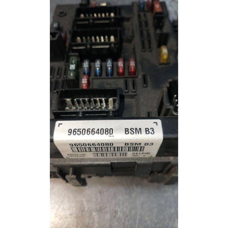 Recambio de caja reles / fusibles para citroën xsara coupé (n0) 2.0 hdi 90 referencia OEM IAM 9650664080 9650664080 