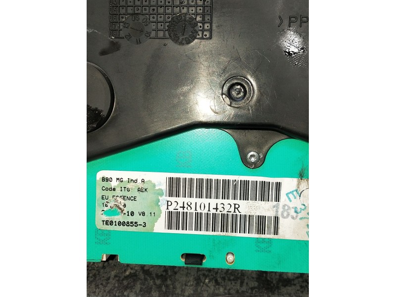 Recambio de cuadro instrumentos para dacia sandero 1.2 16v referencia OEM IAM P248101432R TE01008553 