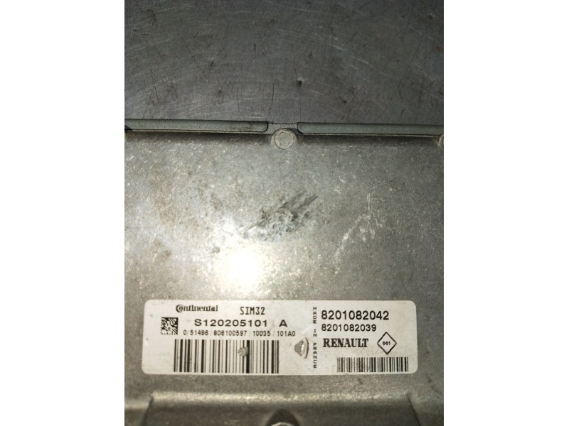 Recambio de centralita motor uce para dacia sandero 1.2 16v referencia OEM IAM S120205101A 8201082042 8201082039