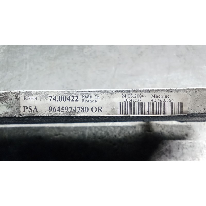 Recambio de condensador / radiador aire acondicionado para citroën xsara coupé (n0) 2.0 hdi 90 referencia OEM IAM 9645974780  
