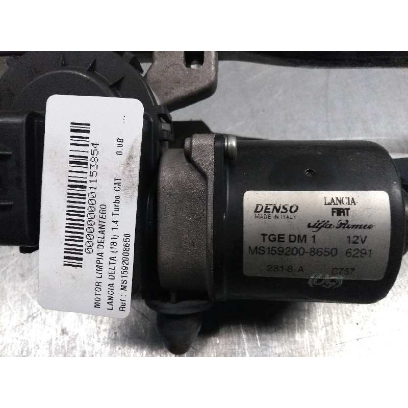 Recambio de motor limpia delantero para lancia delta (181) 1.4 turbo cat referencia OEM IAM MS1592008650 6291 C757