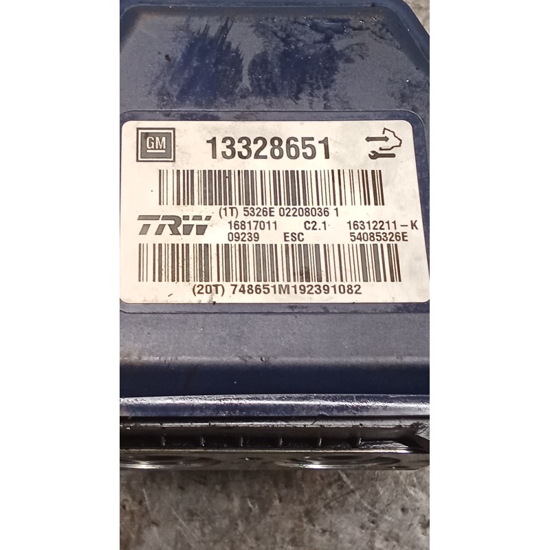 Recambio de abs para opel insignia a (g09) 1.8 (68) referencia OEM IAM 13328651 16817011 16312211K 54085326E 133328651