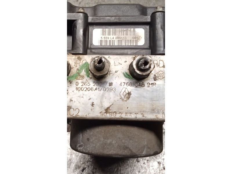 Recambio de abs para dacia sandero 1.2 16v referencia OEM IAM 0265801018 476604621R 0265232718