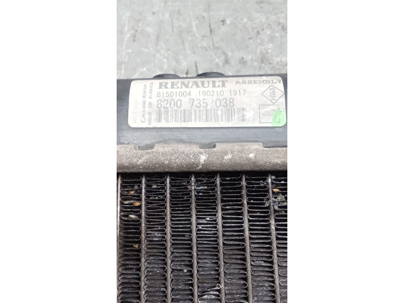 Recambio de radiador agua para dacia sandero 1.2 16v referencia OEM IAM 8200735038  