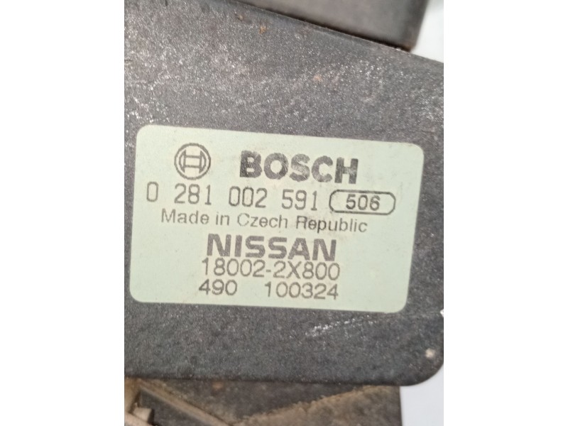 Recambio de potenciometro pedal para nissan terrano ii (r20) 2.7 tdi 4wd referencia OEM IAM 0281002591 180022X800 