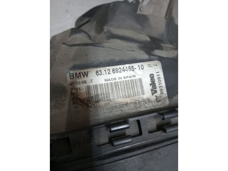 Recambio de faro izquierdo para bmw 1 (e87) 120 d referencia OEM IAM   